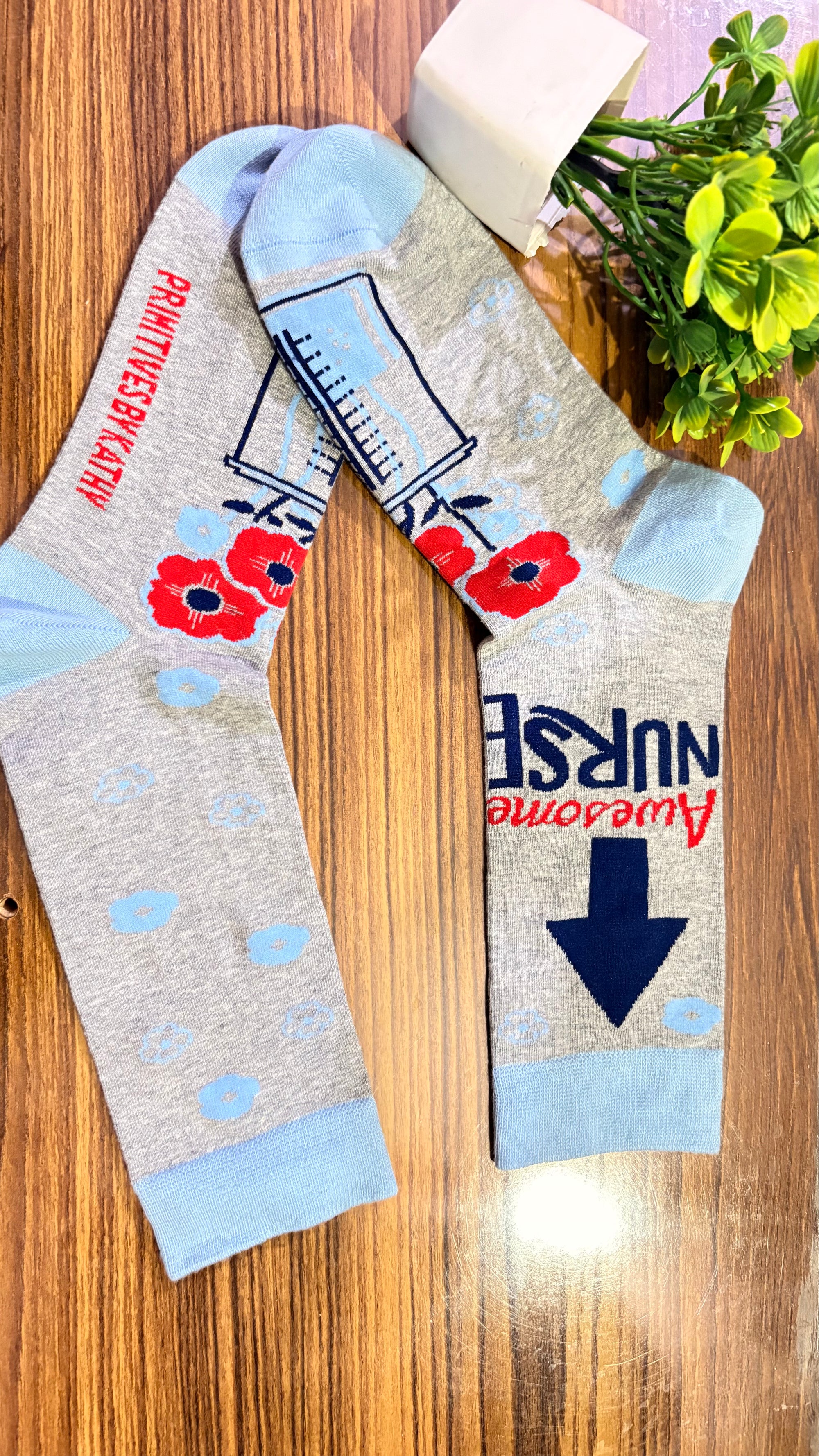 Elevate your style with the Awesome nurse socks