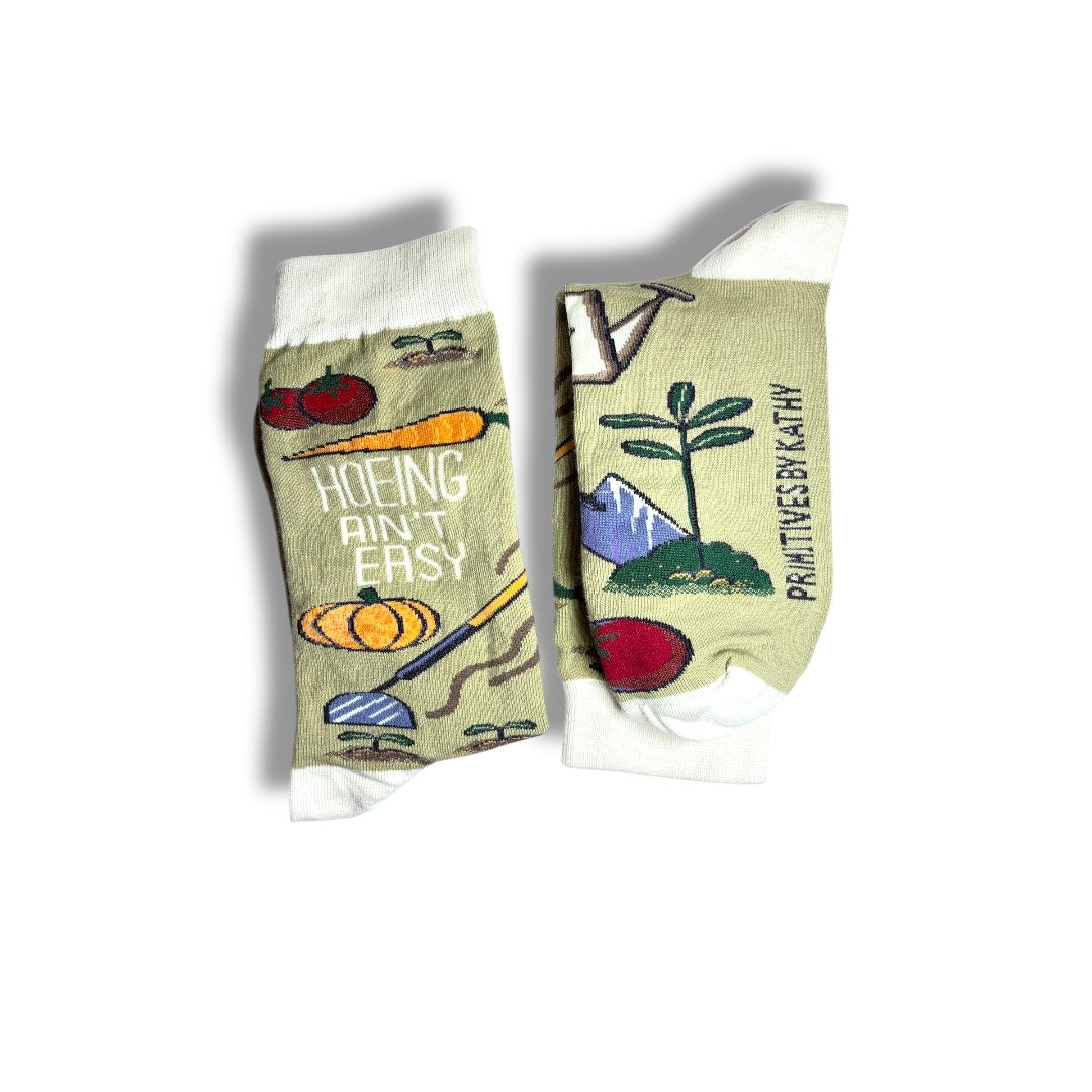 Hoeing 👨‍🌾 ain’t easy socks 🧦