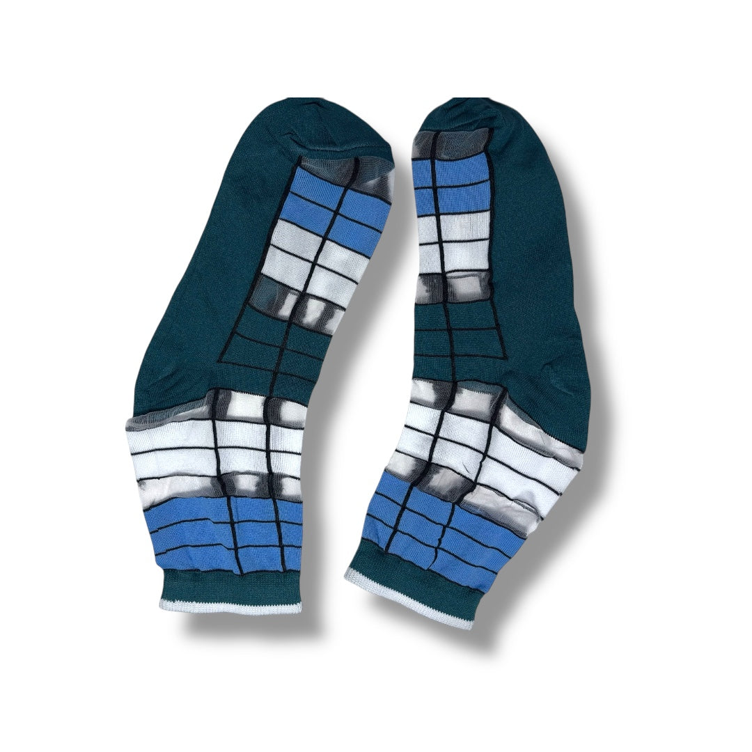 Breathable net socks