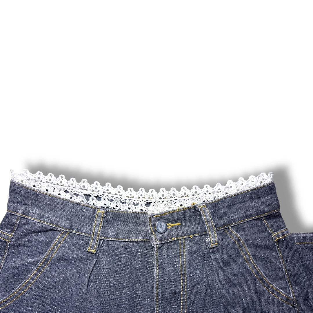 Designed Flared Denim