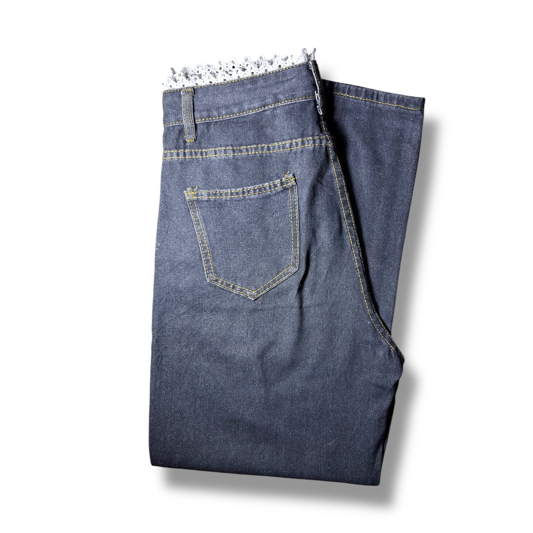 Designed Flared Denim