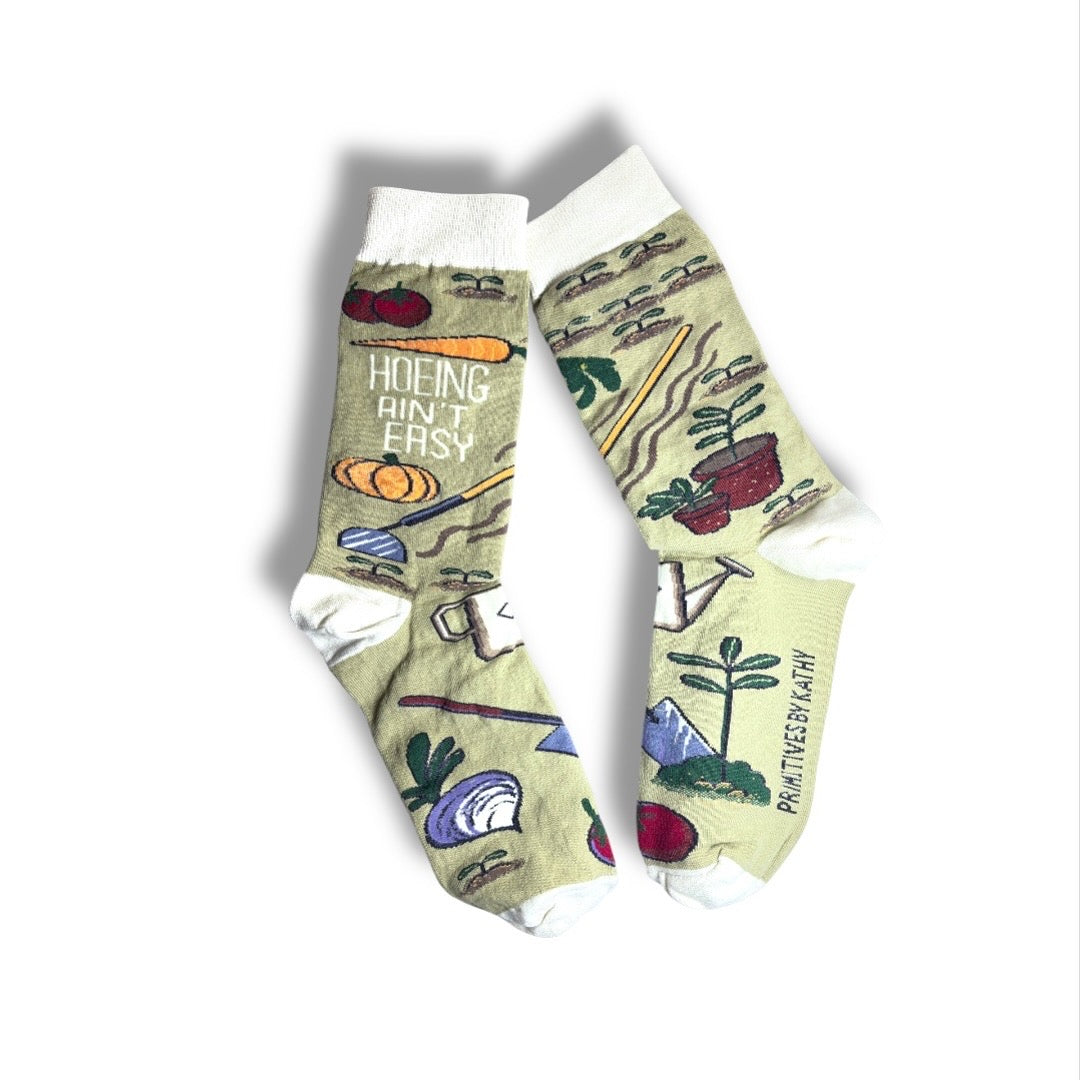 Hoeing 👨‍🌾 ain’t easy socks 🧦