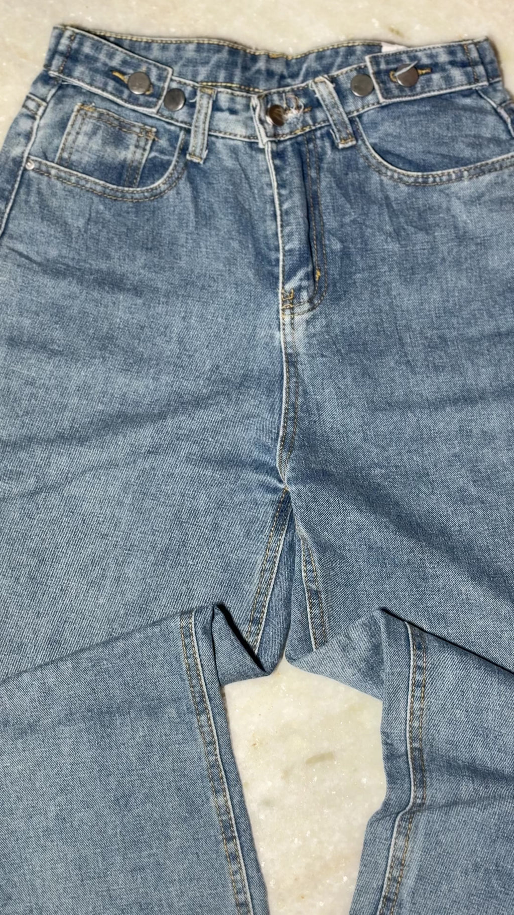 Adjustable Blue Denim